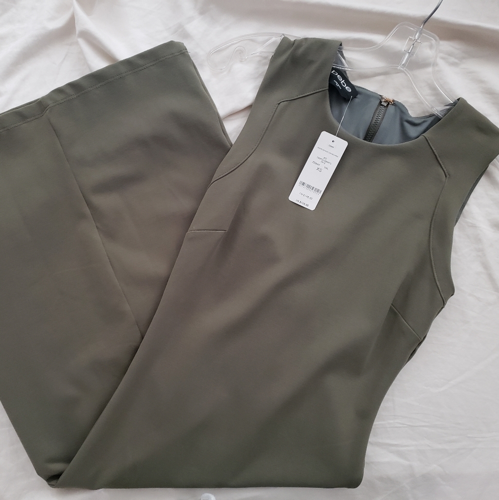 Bebe Olive Midi Dress